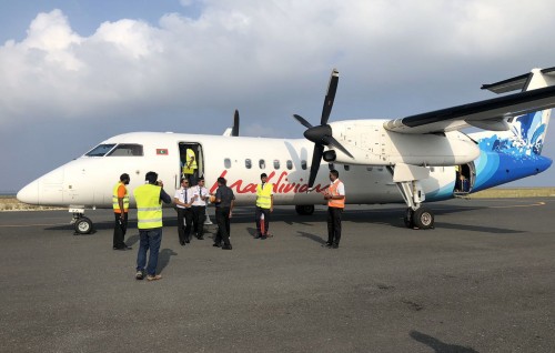 Lanka gai thibi dhivehin gennan shedule kuri flight faskohffi
