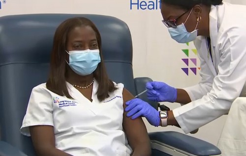 America gai Covid vaccine dheyn fashaifi