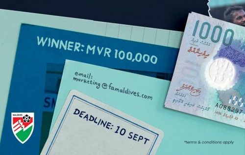 Dhivehi premier league ge logo farumaakoh brand kurumuge furusathu, inaamakah 1 lakka rufiyaa