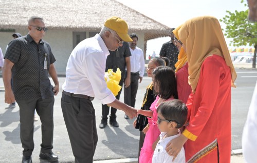 Rayyithunah tharahgee aai amaan Raajje eh hoadhaidhinun noon amaazeh nei: Raees