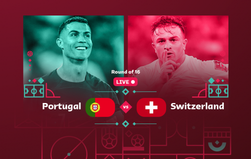 World Cup: Portugal - Switzerland