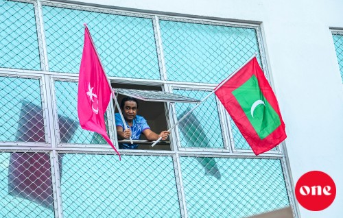 #OnePhoto: Idhikolhun ''insaafu hoadhan'' namugai behvi muzaaharaa