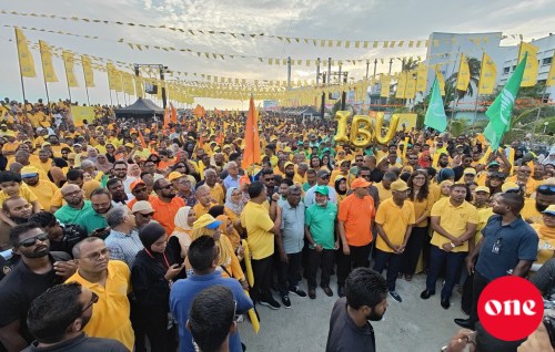 Campaign nimumah Raees Solih baiverivevadaigannavaa bodu hingaalun miadhu haveeru