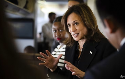 Harris calls Trump a 'fascist' over Hitler remarks