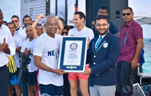 Freediving world record by Maldives officially recognised