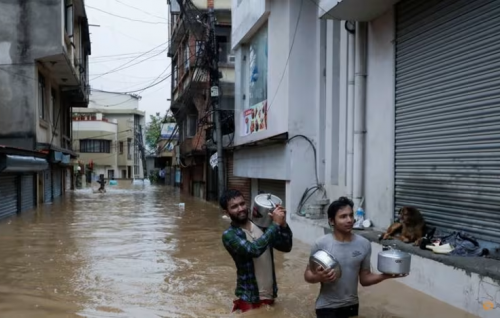 Nepal floods and landslides kill at least 38 people