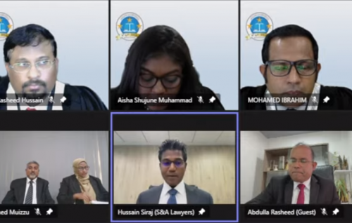 Haveeru news agency akee gaanoonee shahuseh noon: Vakeel