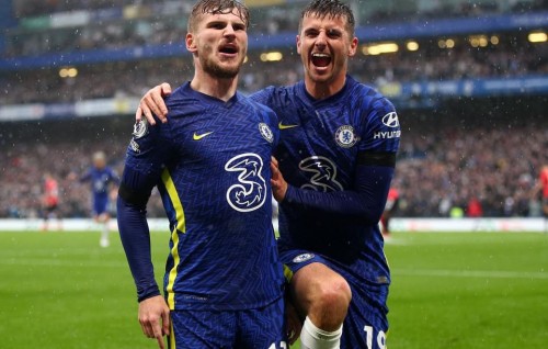 Werner ge muhinmu goal akaa eku Chelsea 1 vana ah