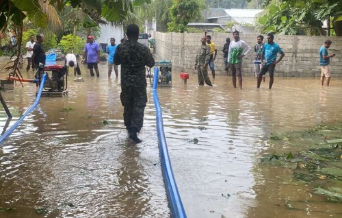 Moosun varah goas, Baa in Thaa atoll ah orange alert