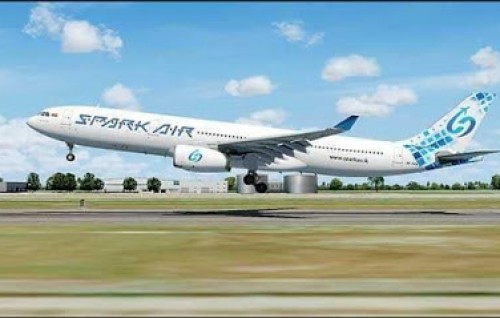 Lanka ge aa Airline Spark Air ge dhathuruthah anna aharu kureekolhu fashanee