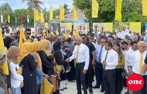 Raees Solih ah maruhabaa kiyan addu ge ethah satheyka bayaku nukumehjje