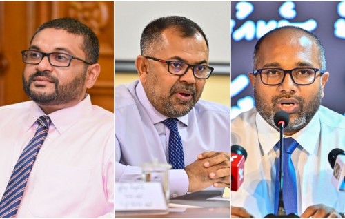 Faisaa chaapu kurumaai biru dhekkun adhi missile gathumaa gulhey suvaalu kurumah 3 minister aku majlis ah haaziru kuranee