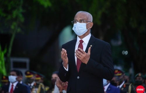 President Solih sends condolences following Beirut explosion
