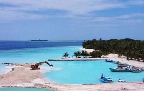 Dharanboodhoo harbor project rapidly moving forward