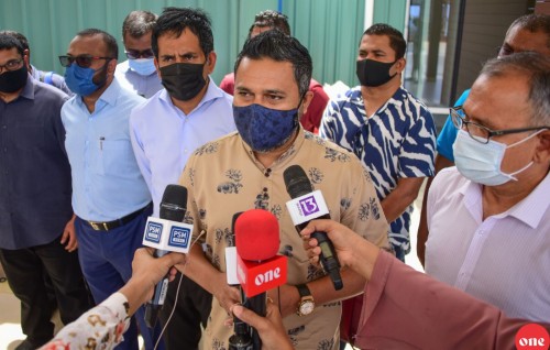 Riyaasee inthihaabuge campaign ah idhikolhun Gdh. atholhashaai Addu ah