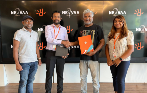 ka'ndu adeegai neyvaa hifehetumuge record  dhamahahtan baahvaa harakaathuge digital partner kah dhiraagu