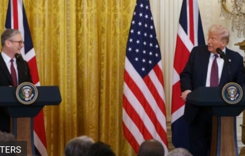 Trump aai Starmer ge bahddhaluvumahffahu foalhavahssaamedhu Trump vidhaalhuvanee keekey?
