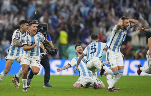Photo: France balikoh Argentina in dhuniyeyge championkan hoadhun