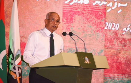 Dhivehi sifainge welfare ge kankan ithurah rangalhu kurumuge massahkaiythah kuran jehey: Raees