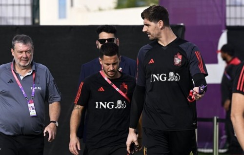Belgium team thereyge koalhumuge vaahaka ginave, finikuran Hazard aai Courtois!