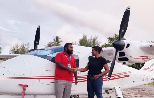 Maldivian Aviation Academy in dhe dharivaraku course furihama kohfi