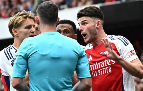 Arsenal ah Brighton kairin libunee point eh, Rice ah ratheh