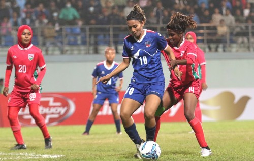 SAFF anhen mubaaraaiy: Nepal in Raajje kolhah 11 goal jahaifi