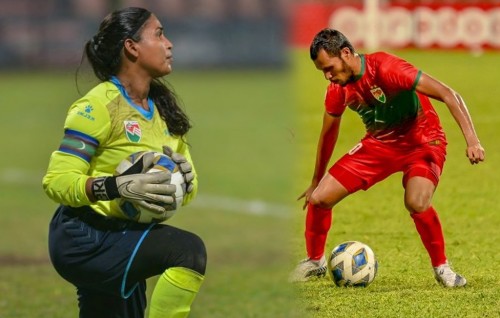Maldives Sports Awards: Enme molhu firihen football kulhuntheriyakah Hampu, Anhen kulhuntheriyakah Keeper Leeza