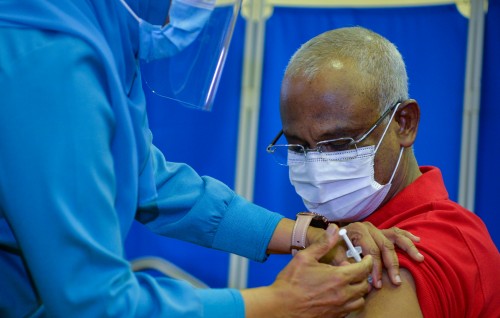 President Solih appeals to get vaccinated 'to resume the rhythm of normal life'