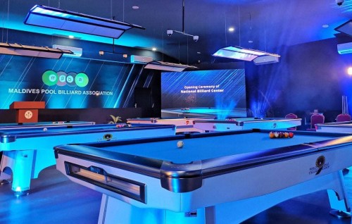 '' Venom '' ge charukeyhaa eku Raajjeyge furathama bainalaguvaamee fenvaruge billiard facility