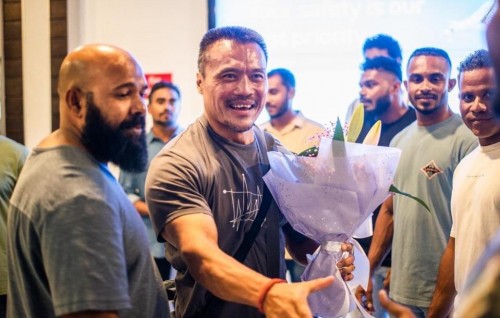 Mister Asia ge magaamu hoadhu Wong, Gaumee bodybuilding team ge coach akah