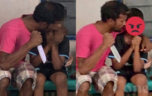 Man arrested for threatening own child with knife