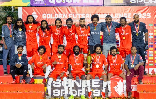 Villimale in furathama faharah Male' zone ge champion kan hoadhaifi