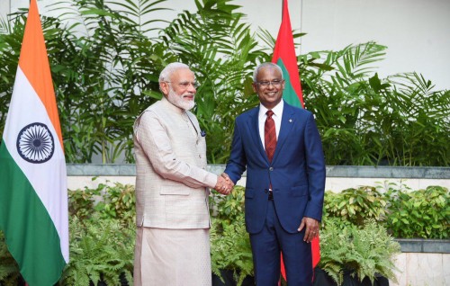 Official talks begin between Maldives and India