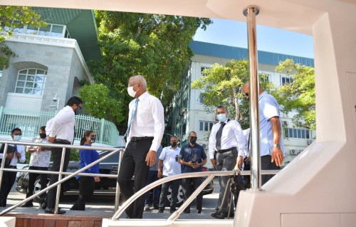 Ari atholhu uhuruburee 6 rashakah kurahvvaa dhathurufulhehggai Raees Solih furaavadaigenfi