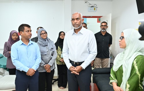 Raees dhevvee Thalassemia Center ge haalathu badhalukuravvaane kamuge yageenkann