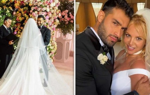 Britney Spears and Sam Asghari get married