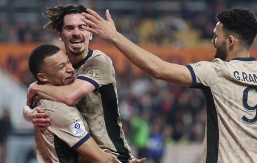Mbappe hattrick hadhai Montpellier balikoffi