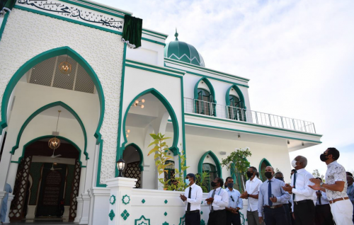 Hulhumale' gai alah imaaraaiy kuri miskiyy Raees hulhuvaidhehvaifi