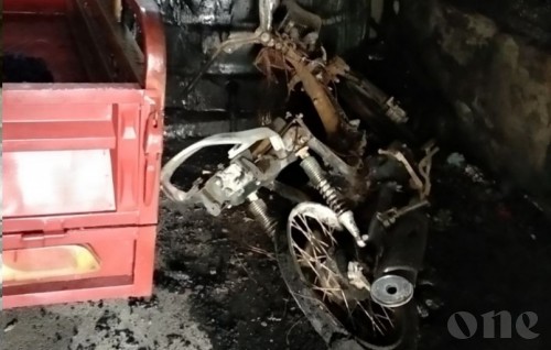 Police: Fire at Kulhudhuffushi Kakaage caused by arson on motorcycle