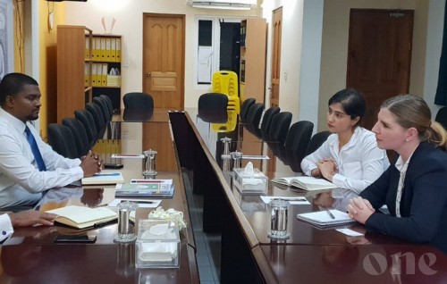 President Nasheed meets with Second Secretary of New Zealand Embassy
