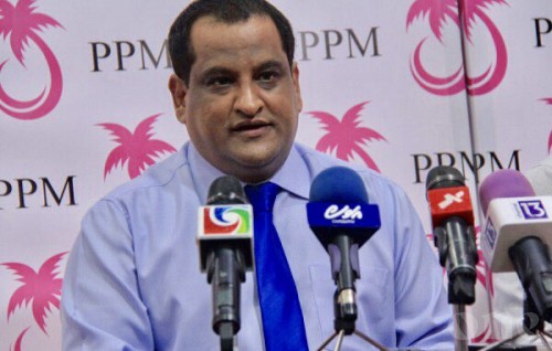 Male' atholhu council ge raees ge magaamun Nimaal isthiufaa dhevvaifi