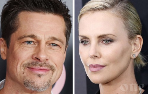 Pitt is reportedly dating Theron