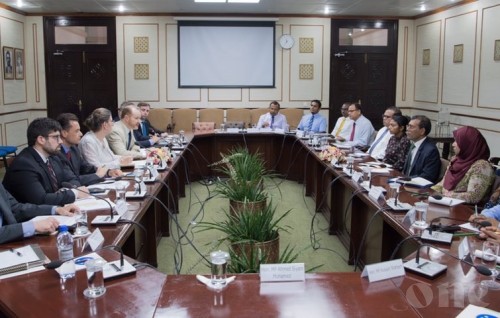 Speaker of Parliament meets with Deputy Coordinator of US Counterterrorism Bureau