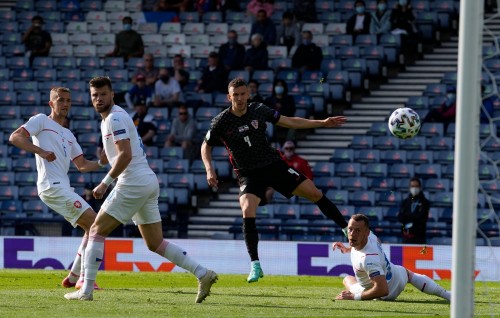 EURO 2020: Czech Republic aa evvarukoh Croatia ah unmeedhee point eh