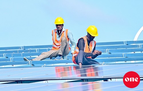 Highway gai huri solar panel thakeh harunukoh hurumun vayaa vihsaigen gosfi