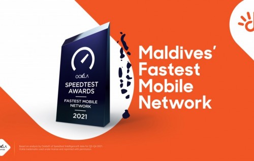 Dhiraagu wins award for fastest mobile network