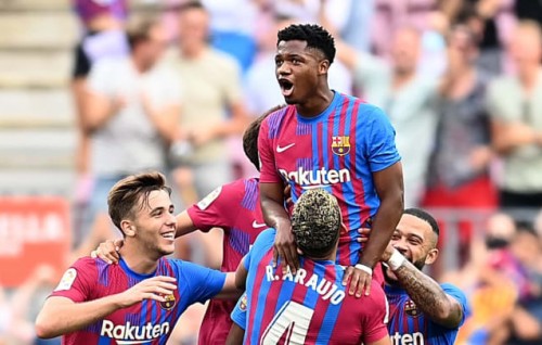 Ansu Fati enburi aiss, 10 number jersey gai vidhaalaifi