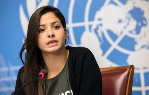 Refugee Yusra Mardini Syria ge dhaahilee hanguraamain salaamaiyve Tokyo olympics gai