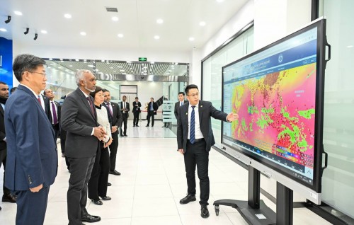 Raajje aa eku masahkaiy kurumah China ge meteorological center aai agriculture science academy ge shauguverikan
